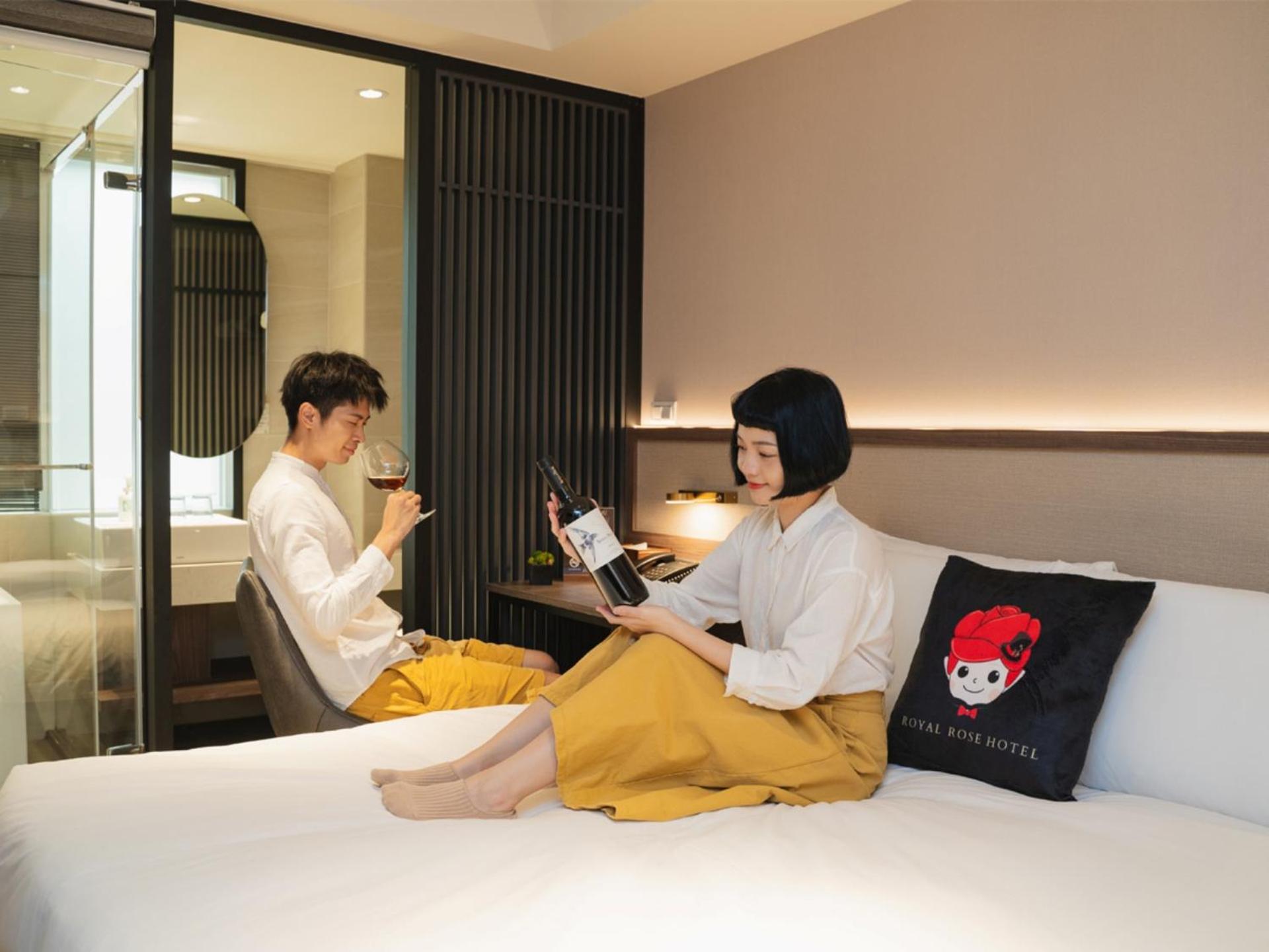 Royal Rose Hotel Zhongshan Тайпей Стая снимка